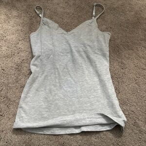 No Boundaries Light Gray Camisole
